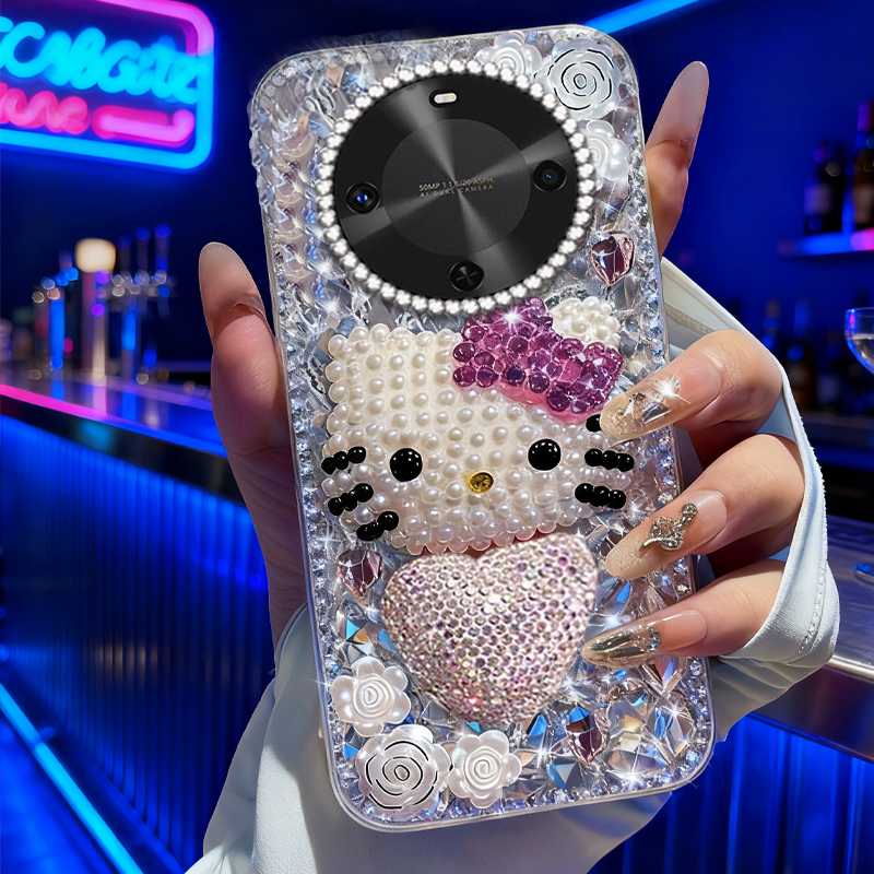 高端奢华镶钻手机壳，不掉钻，不发黄