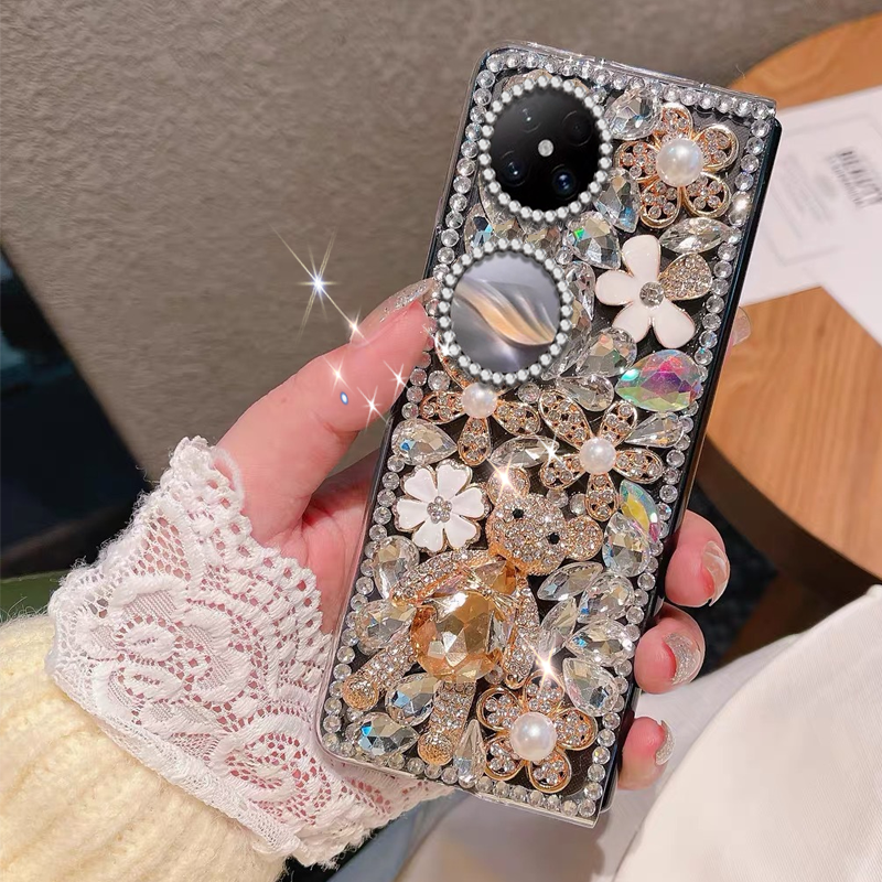 高端奢华镶钻手机壳，不掉钻，不发黄