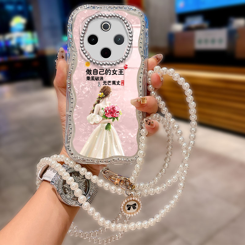 斜跨镶钻贝壳，仙女必备，斜背更方便