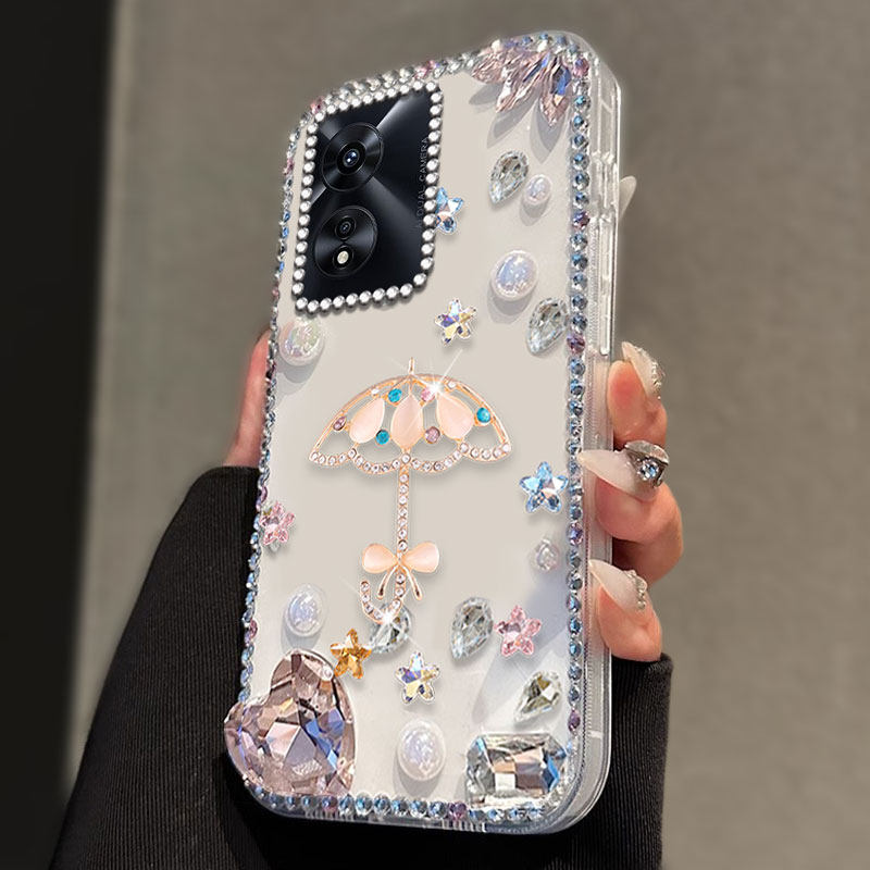 高端奢华镶钻手机壳，不掉钻，不发黄