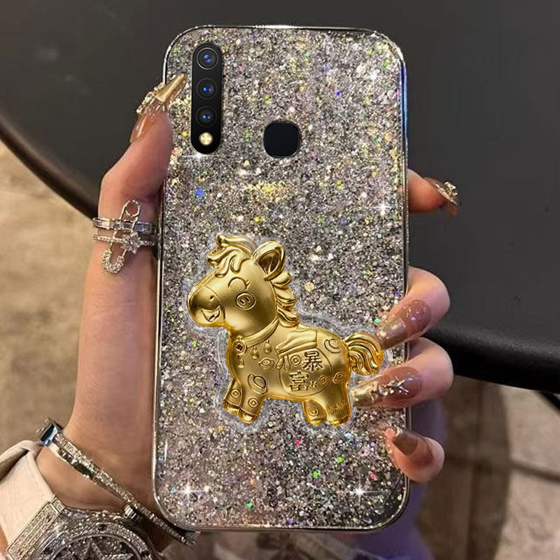 2026马年新款，电镀爆闪，不掉漆