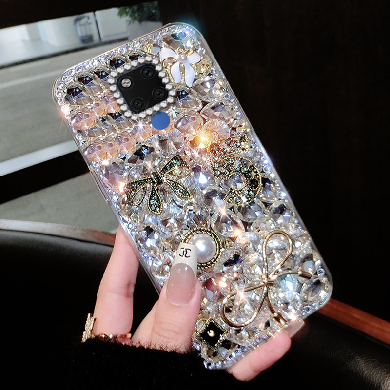 高端奢华镶钻手机壳,不掉钻,不发黄