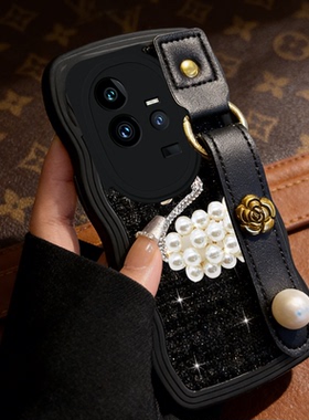 红色喜庆布艺小香风适用iQOO11手机壳全包8保护套Z9x春节9结婚U5本命年5防摔11/2026年8PRO外壳S19毛绒S19