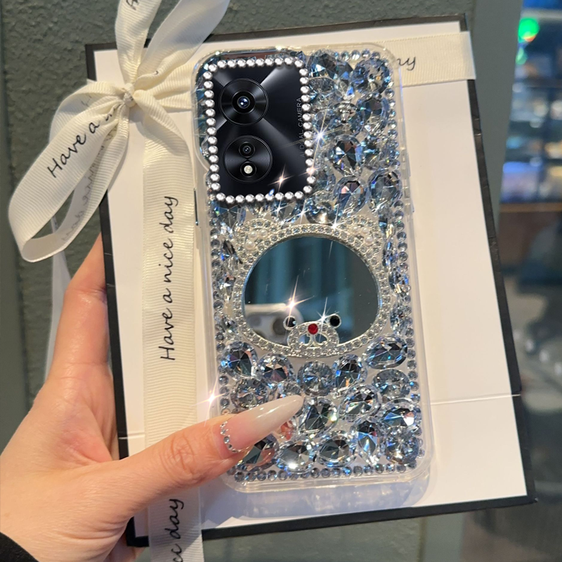高端奢华镶钻手机壳，不掉钻，不发黄