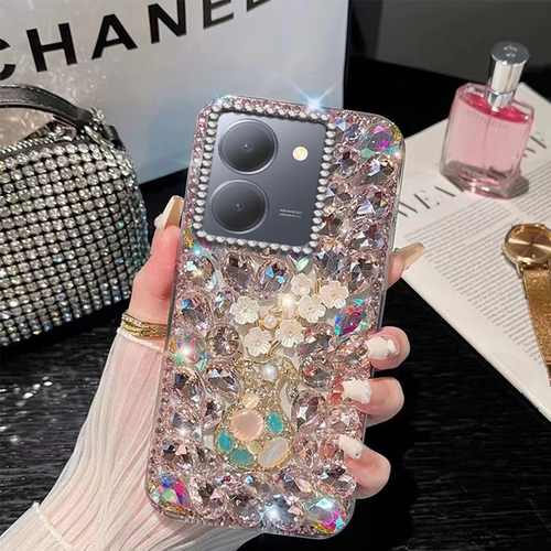 高端奢华镶钻手机壳，不掉钻，不发黄