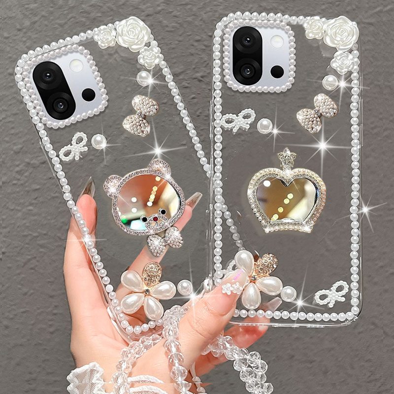 高端奢华镶钻手机壳，不掉钻，不发黄