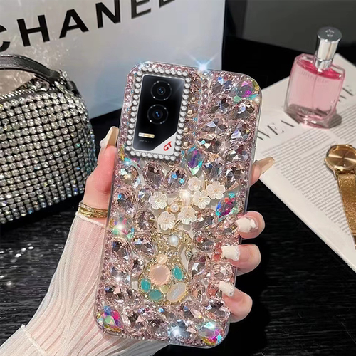 高端奢华镶钻手机壳，不掉钻，不发黄