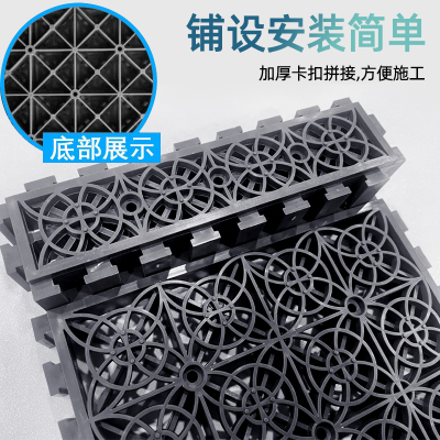树篦子深坑网格板滤水板护树板