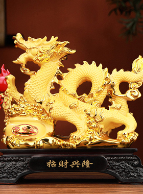 树脂祝福新中式客厅店铺