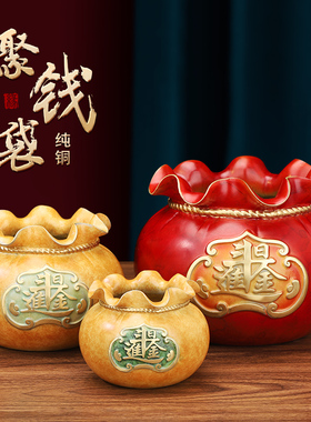 铜祝福新中式客厅玄关