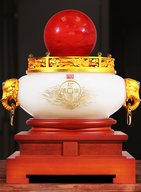 琉璃玉祝福书房客厅公司财源滚滚