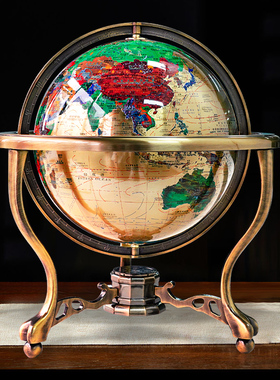 黄铜祝福中式客厅办公室书房