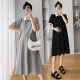 夏天2026款 胖mm大码 裙子宽松薄款 夏季 polo领可外穿 不显怀孕妇装