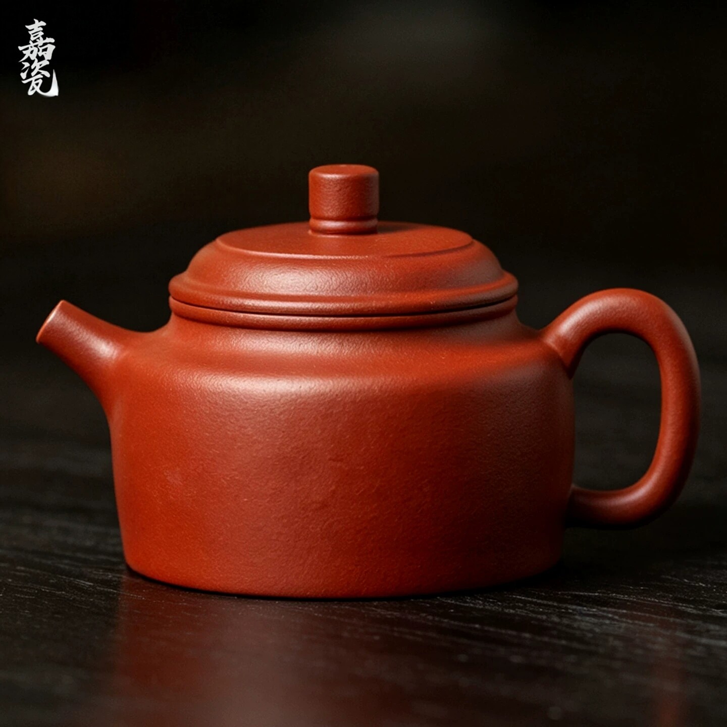 紫砂朱泥德钟壶球孔过滤功夫茶壶