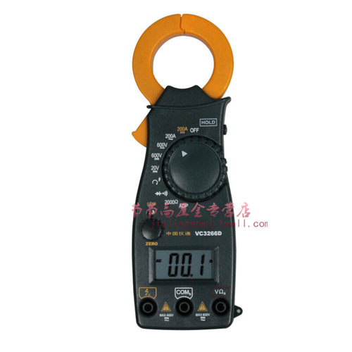 中国仪通伊万数字钳形表VC3266L+/VC3266A/B/C/D 电流表万用表