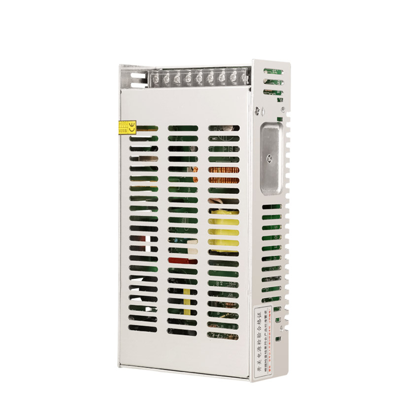 明纬240W开关电源S-201W-24V8.3A12V17A24V10A36V48V220V转DC直流