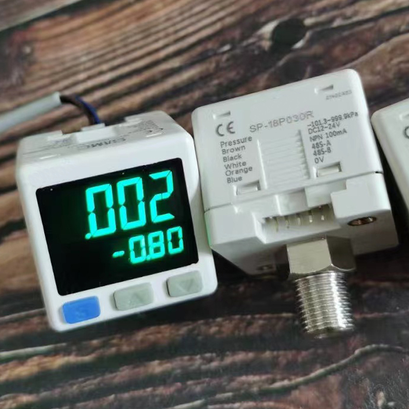 微压数显气压表高h精度10KPa压力开关modbus485通讯正负压真空表P