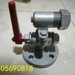 慈溪平板水位计专用考克阀门 锅炉双色液位计旋塞阀 DN25 2.5MPa