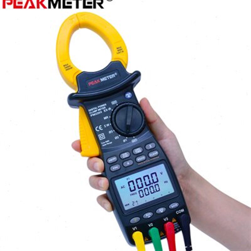 华谊PMa2205多功能谐波功率测试仪MS2203智能三相钳式功率计MS220