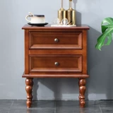 贝橘 Американская прикроватная тумбочка из цельного дерева, белая, в европейском стиле, мини, маленькая спальня, ультраузкая, скандинавская прикроватная тумбочка, роскошная