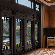 Дерево-алюминиевые окна 森鹰铝包木窗c95明清大宅新中式铝包木窗 产品订金非价格