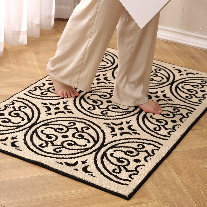 美式复古高端g入户地垫进门玄关地毯家用大门脚垫门口垫进户门垫