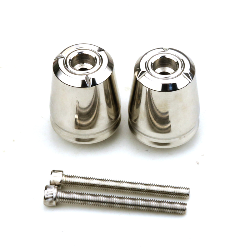 无极LXb500R 300R 200AC 300AC改装不锈钢手把堵头车把塞平衡端块