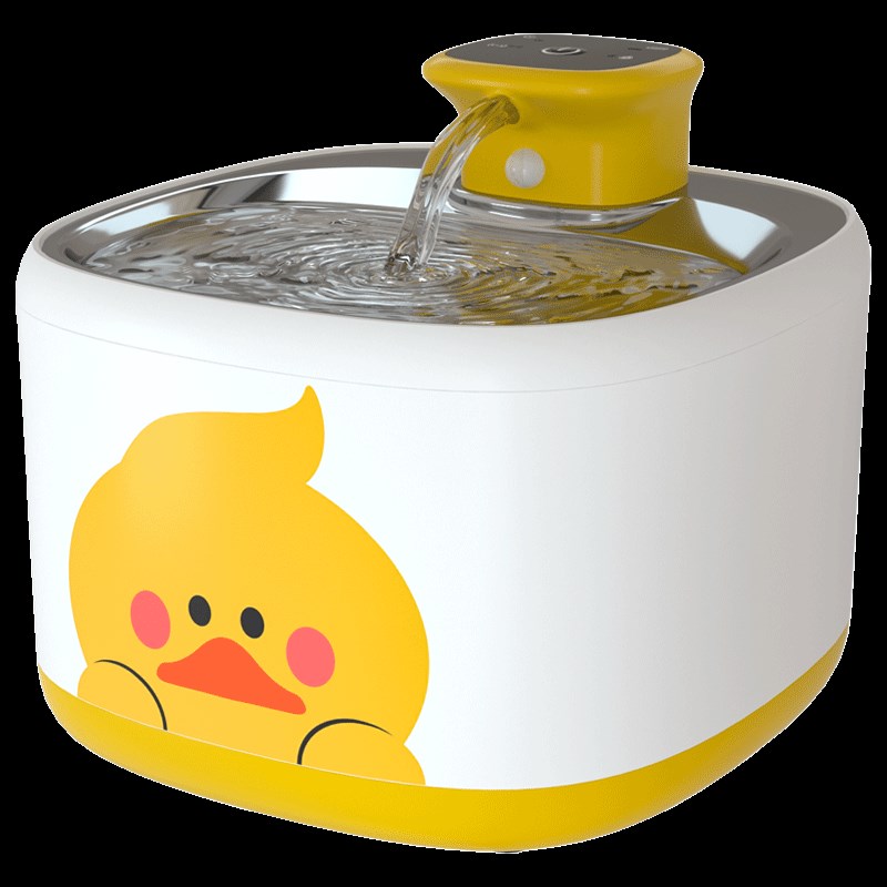 无线猫咪饮水机不插电循s环流动喝水器充电款感应宠物自动饮水器