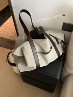 METWO 设计感麂皮绒大包女2025秋季百搭大容量托特包单肩斜挎包