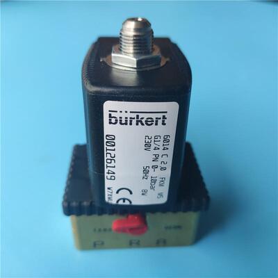 议价burkert宝德6014电磁阀C 2.0 FKM MS G1/4 230V 00126149