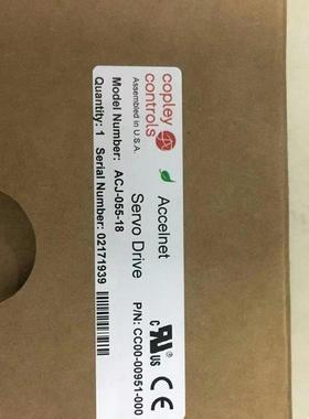 议价Copley controls 数字伺服驱动器ACJ-055-18 CC00-00951-000