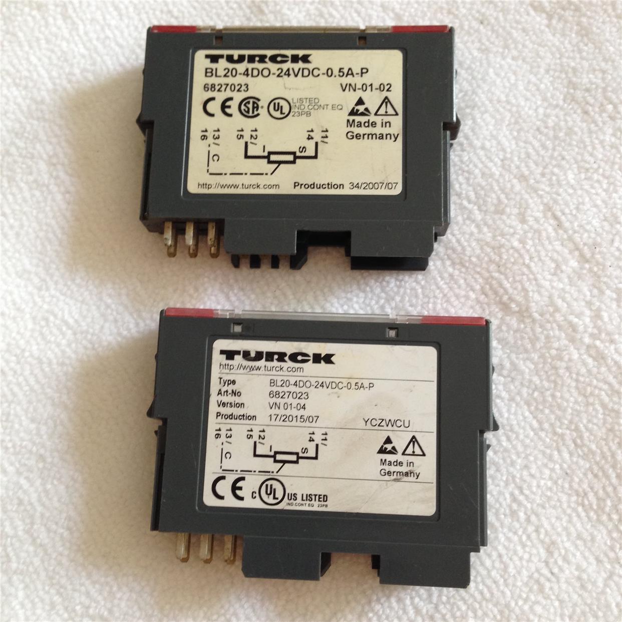 议价图尔克 TURCK 模块 BL20-4DO-24VDC-0.5A-P