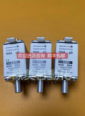 询价JEAN MULLER 金米勒 100A 熔断器 690V N5084310 熔芯 NH00 1