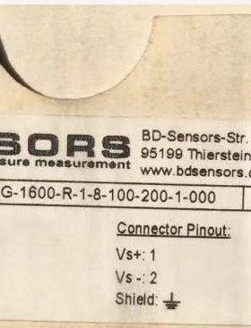 议价BD SENSORS压力传器18.601G-1600-R-1-8-100-200-1-000 18.60