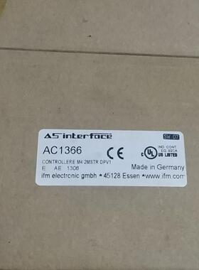 议价Ifm AC1306 易福门AS-i DP模块 ControllerE 2Mstr DP AC1366