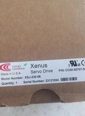 议价COPLEY ACCELNET数字伺服XSJ-230-06 23121054 CC00-00707-00