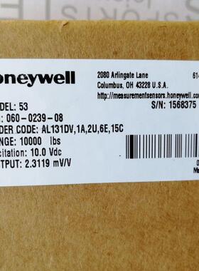 议价霍尼韦尔Model 53 060-0239-08量程10000lbs 1568375 AL131DV