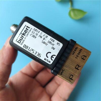 议价burkert宝德6014电磁阀 00125366 00125336 C 2.0 G1/8 230V