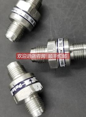 询价逆止阀 F9M4V-EP 1/4 316L FKM 3000 PSIG MAX