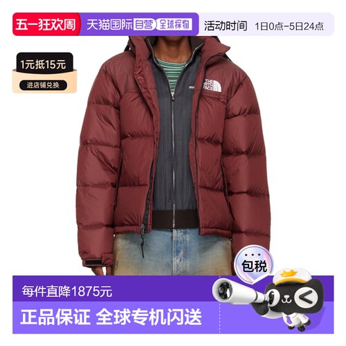 THE NORTH FACE 男士羽绒服 NF0A3C8D0VO AW2025北面红色