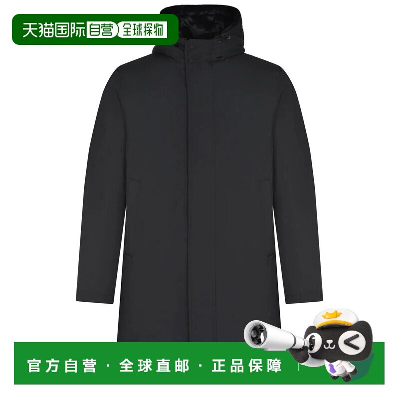HERNO 男士夹克 PA000170Z123439300  AW2025黑色长袖外套图片