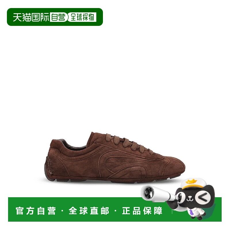 PRADA 男士运动鞋 4E1165008F0003P26 SS2026 棕色 Prada Sneaker