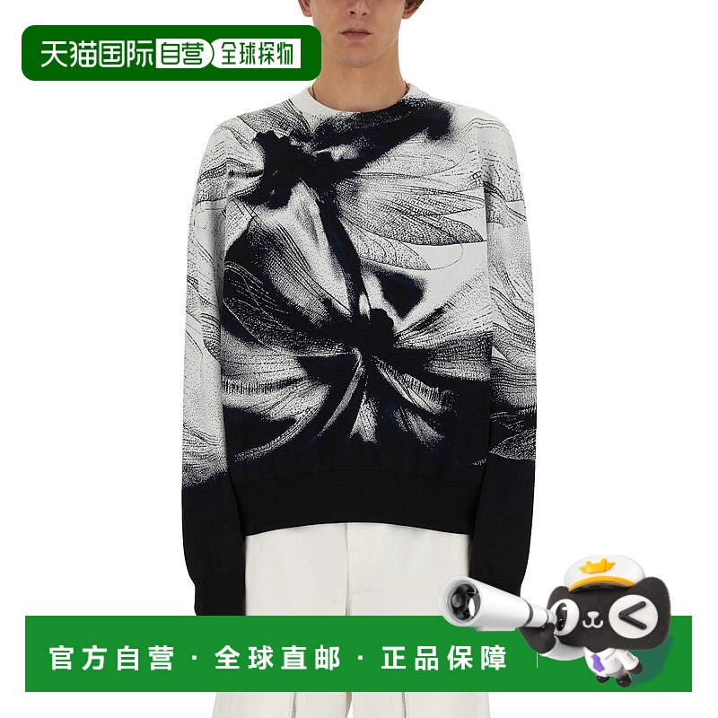 1h可退 ALEXANDER MCQUEEN 男士针织毛衣 776011 SS2024 花色