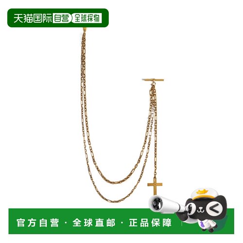 1h可退 KHAITE 女士腰带 10245006440 AW2026 棕色 层叠腰链