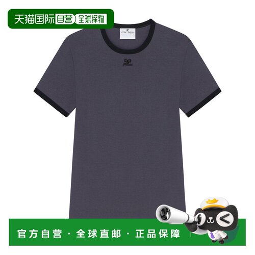 COURREGES 男士T恤 SS2025 125JTS020JS0203B155短袖