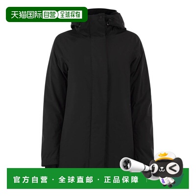 HERNO 女士夹克 PI002227D128409300 AW2026 黑色 A-SHAPE 2LAYER