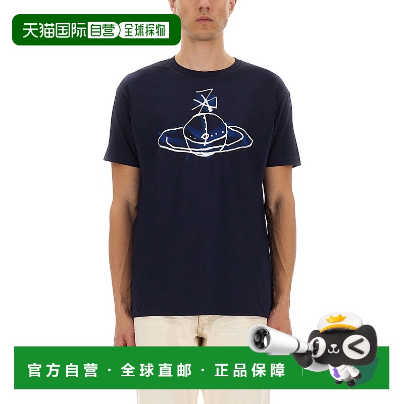 1h可退 VIVIENNE WESTWOOD 男士T恤 3G01003WJ001MK401