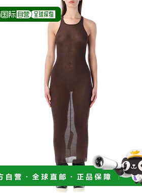 1h可退 潮奢 rick owens 瑞克 欧文斯 女士 罗纹背心连衣裙 RP01F