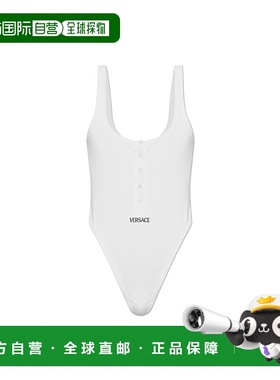 VERSACE 女士T恤 10196881A154611W000 AW2025白色连体衣