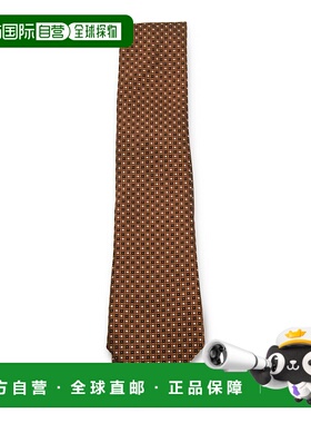 1h可退 潮奢 zegna 杰尼亚 男士 提花幾何領帶 Z2C32TA21P8领带